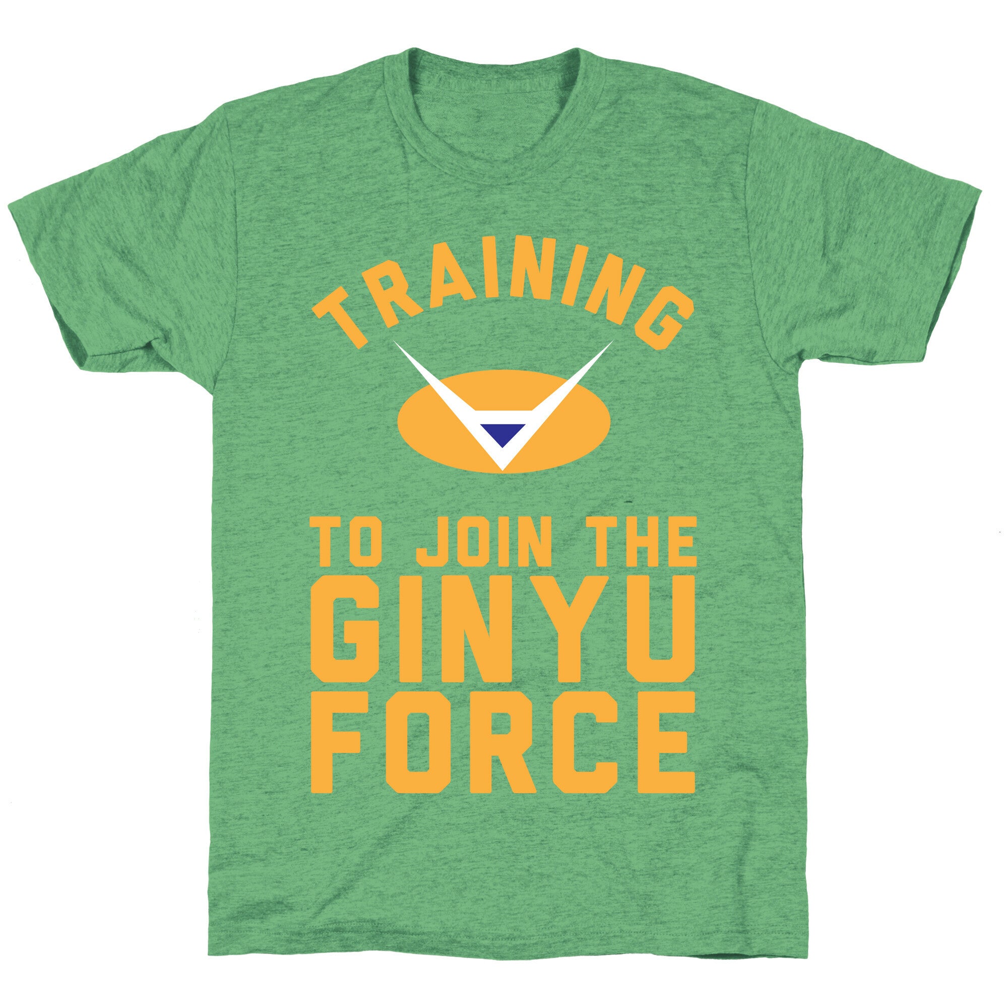 Training To Join The GInyu Force Unisex Triblend Tee